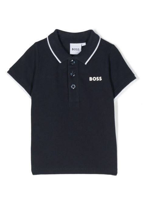 Polo con stampa HUGO BOSS KIDS | J05P13849